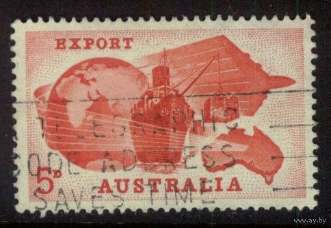 Австралия - 1962 [Mi. 328] Гашеная (AU07)