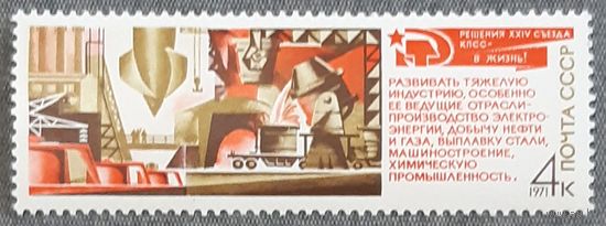 1971 Резолюции XXIV-го съезда КПСС -СССР