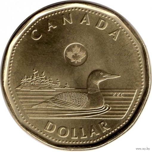Канада 1 доллар, 2025 Карл III UNC