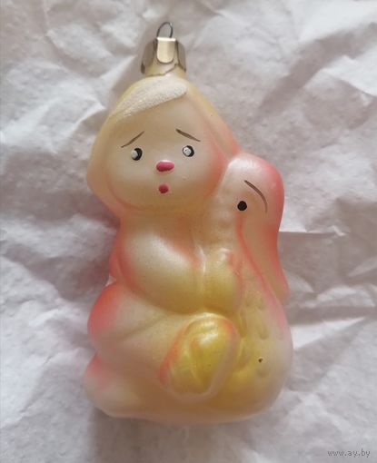 Ёлочная игрушка ссср гуси лебеди