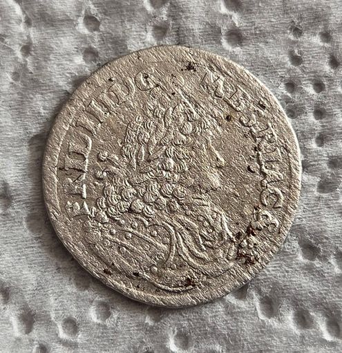 Пруссия 3 гроша 1697