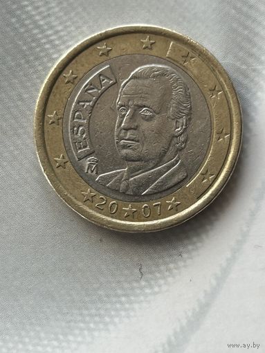 Испания 1 евро 2007