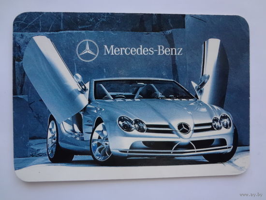 Календарик 2001 г. Merctdes-Benz.