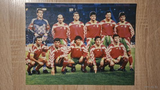 Постер Из журнала Дон Балона ЕВРО 1996 Болгария