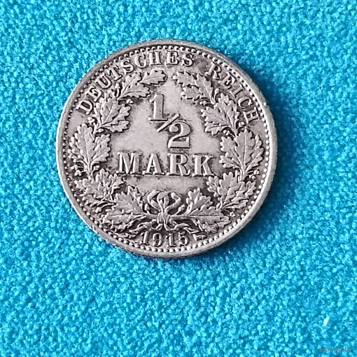 1/2 марки (1915г.) (2). (А) аUNC! Расспродажа! Смотрите и другие мои лоты!!!