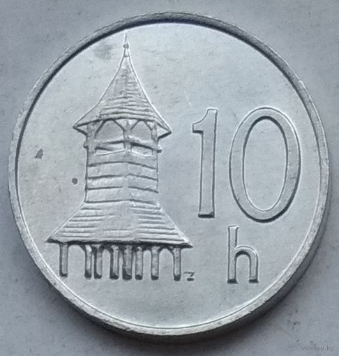 Словакия 10 геллеров 2000 г.