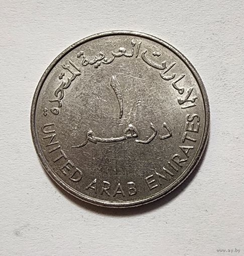 ОАЭ 1 дирхам, 2007 50 лет полиции Абу-Даби