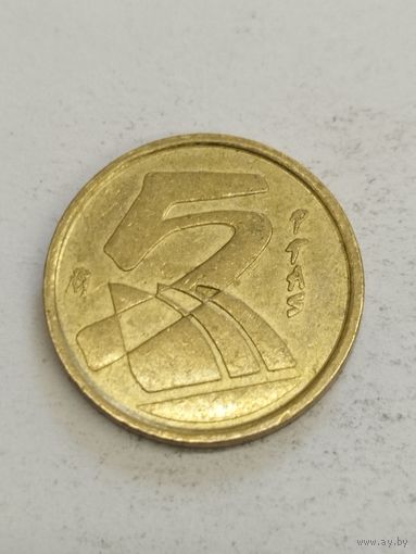 Испания 5 песет 1998