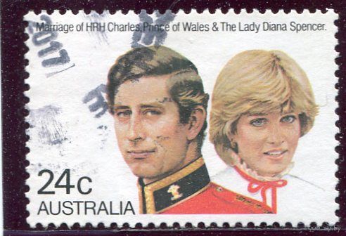 Австралия. Принц Чарльз и Диана