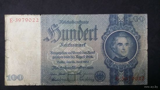 100 марок 1924