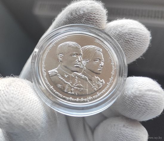 Таиланд, 20 бат 2022 г, 100 лет столичной полиции (в капсуле), UNC