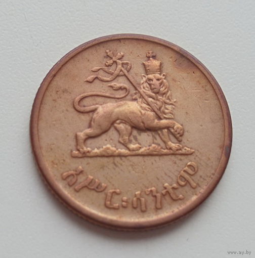 Эфиопия 10 цент 1944 год император Хайле Селассие