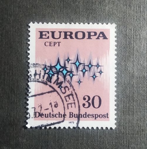 Марка Германия 1972 год Европа СЕРТ