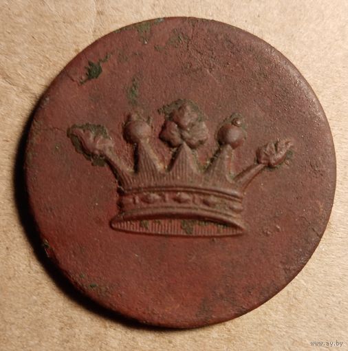 Большая ливрейная пуговица 3.3 мм