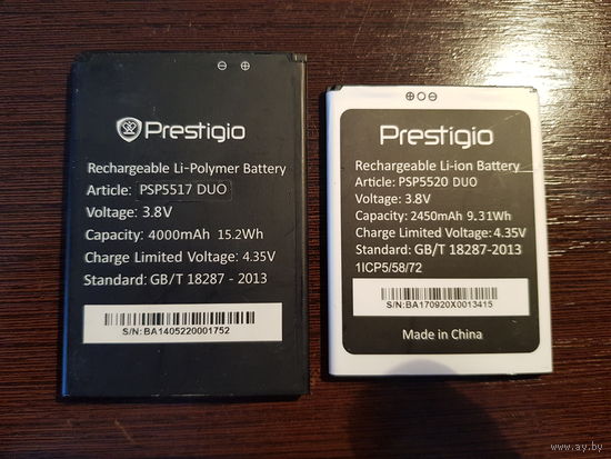 АКБ PRESTIGIO