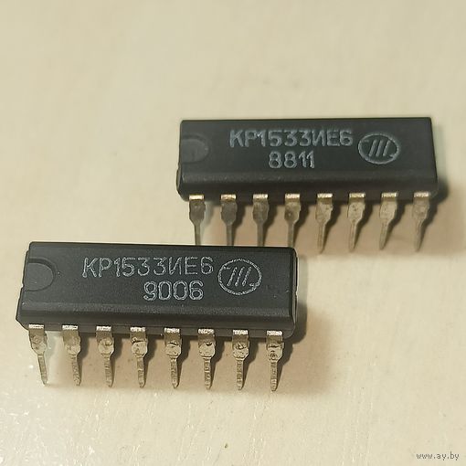 КР1533ИЕ6. ИС стандартной логики. Четырехразрядный реверсивный двоично-десятичный счетчик