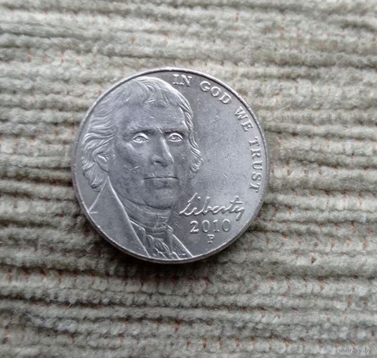 Werty71 США 5 центов 2010 Р
