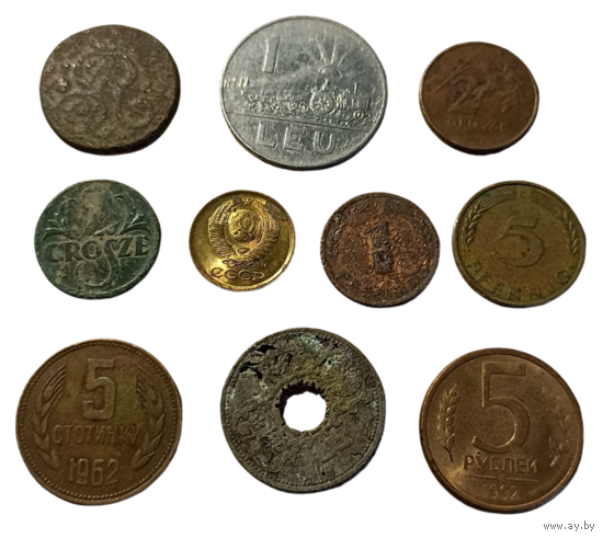 Монеты 3. Цена за все.