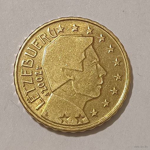 10 евроцентов, Люксембург 2002 г