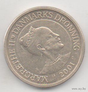 КОРОЛЕВСТВО ДАНИЯ 10 КРОН 2001 г. НЕЧАСТАЯ