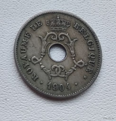 Бельгия 10 сантимов, 1904 BELGIQUE  6-5-14