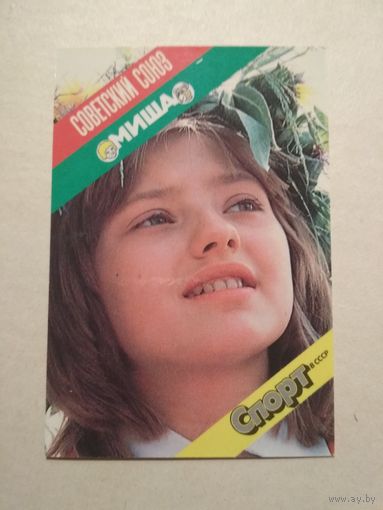 Карманный календарик. Спорт.1988 год