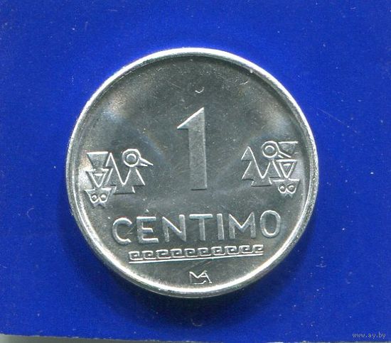 Перу 1 сентимо 2010 UNC