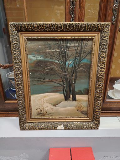 Картина  Вечер  автор  Зайцев Юрий Константинович