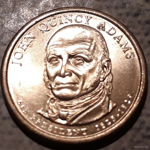 1 доллар 2008 США 6й президент Джон Куинси Адамс