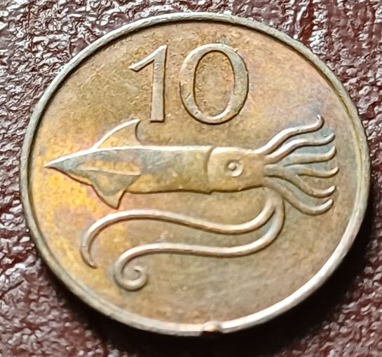 Исландия 10 эйре, 1981    ( 1-2-7 )
