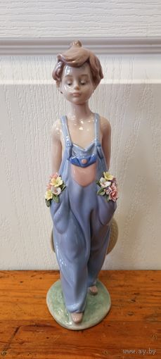 Статуэтка фарфоровая "Юный садовник", Lladro, Испания, 1997 год