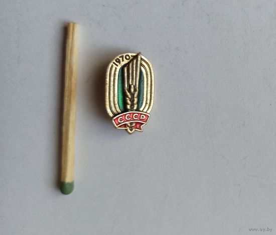 Знак значок СССР выставка 1970г