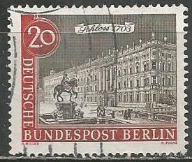 Западный Берлин. Берлинский замок. 1962г. Mi#231.