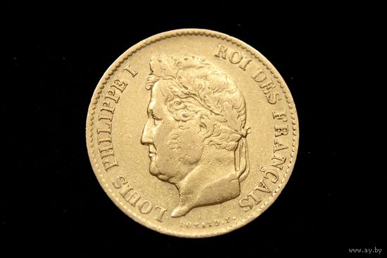 40 франков 1834 г. Франция, Луи Филипп I