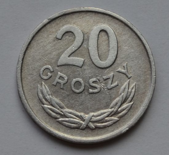 Польша, 20 грошей 1966 г.