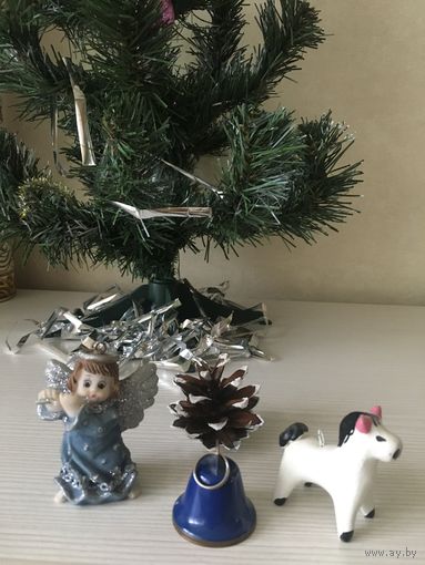 Мини игрушки на ёлку