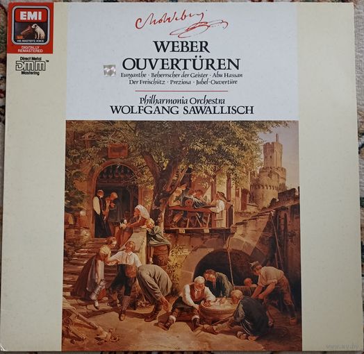 Carl Maria von Weber, Wolfgang Sawallisch, Philharmonia Orchestra – Ouverturen