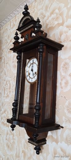 Настенные часы с боем JUNGHANS (Германия, 1890 - 1898 г)