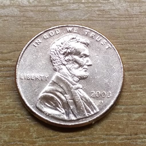 1 цент 2008 D США