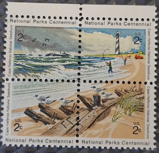 1972 Национальное морское побережье Кейп-Хаттерас США