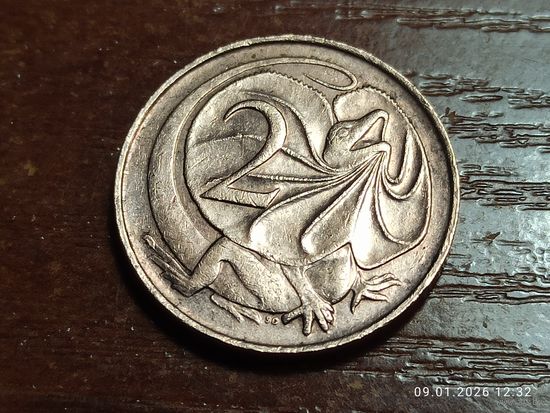 Австралия 2 цента 1966
