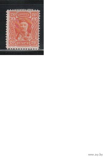 Черногория(Княжество)-1907,(Мих.66) * , Стандарт, , Князь Никола I,(2)