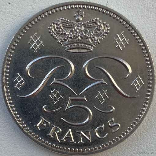 Монако 5 франков 1971 г.