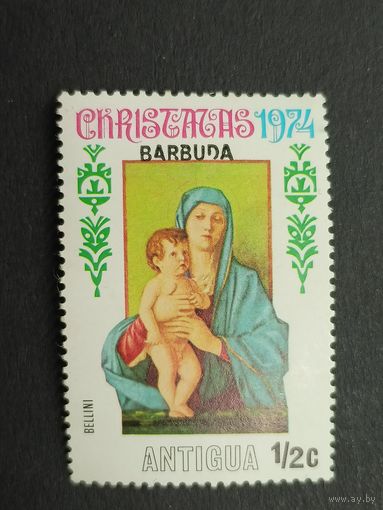 Антигуа 1974. Рождество - Картины
