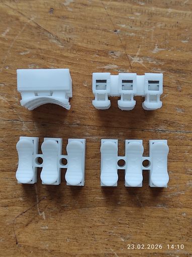 Колодка клеммная пружинная СМК-3Р, 4 шт с 1 рубля