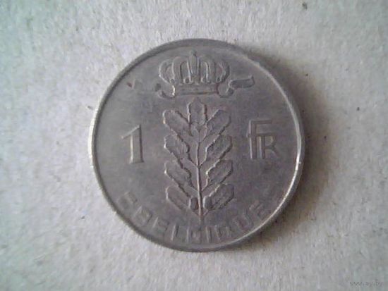 Монеты. Бельгия 1 франк 1951
