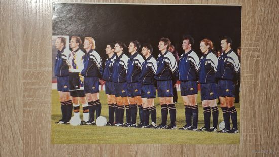 Постер Из журнала Дон Балона ЕВРО 1996 Шотландия