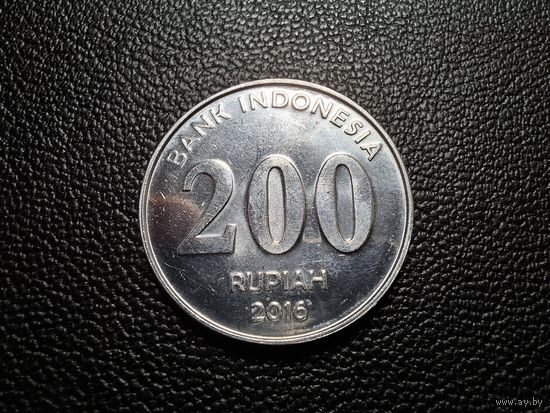 Индонезия 200 рупий 2016
