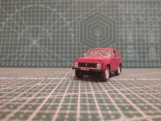 Масштабная модель Ваз 2121 Нива Масштаб 1/43