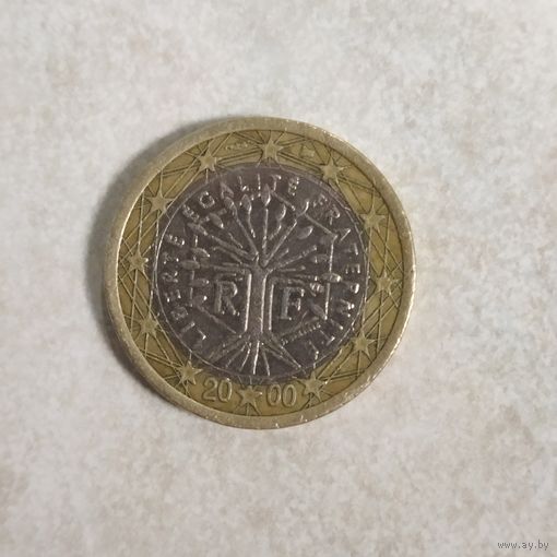 1 евро 2000 Франция
